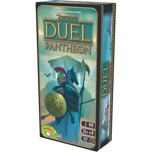 Play-Repos Production|7 Wonders: Duel Pantheon Jeu De Civilisations Gagnant Plusieurs Prix|A Partir De 10 Ans|Pour 2 Joueurs|30 Minutes Par Partie|Espagnol