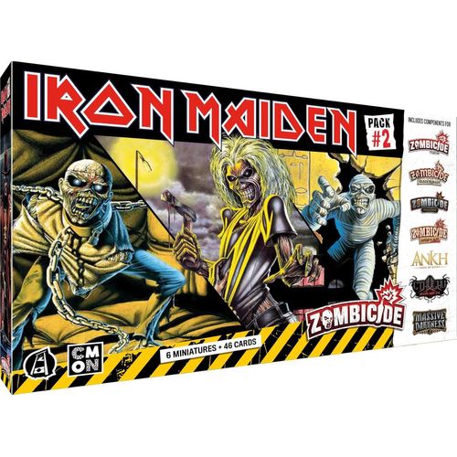 Play-Cmon Zombicide : Iron Maiden Pack #2-Jeux De Société-Jeux De Plateau-Jeux De Figurines-Jeux Coopératif À Partir De 14 Ans-1 À 6 Joueurs-Version Française