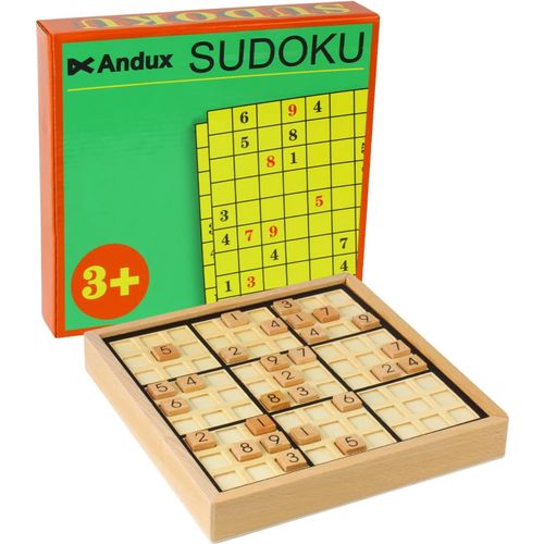 Chenquansarl-Jeu De Société Sudoku En Bois Avec Tiroir, Numéro Sd-02 (Noir)
