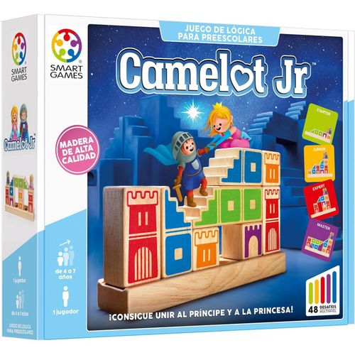 Chenquansarl-Smart Games ¿ Camelot Jr Jeu En Bois (Français Non Garanti)