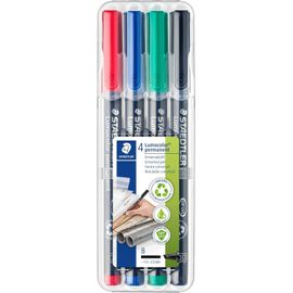 314 Wp4 Etui De 4 Feutres Pointe Biseautée 1 À 2,5 Mm