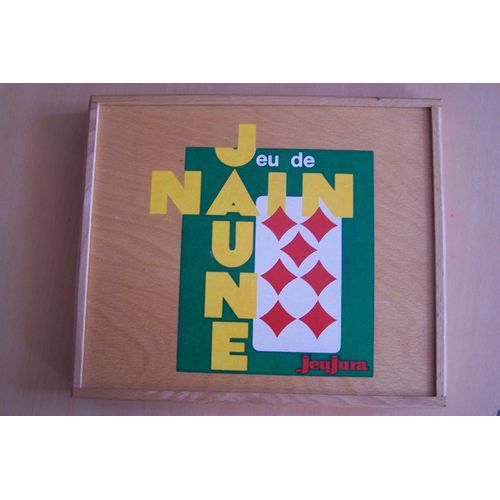 Jeu De Nain Jaune Jeujura(Avec Pions Et Cartes)