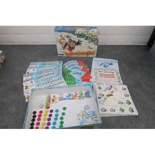 Jeu De Société Vintage Complet "Snowboard" - Tilsit Éditions - Rare 90s