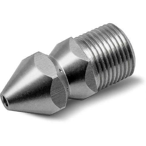 Buse de nettoyage d'égout,Nettoyeur haute pression Drain Nettoyage d'égout Jetter Buse de pulvérisation,Filetage mâle 3/8