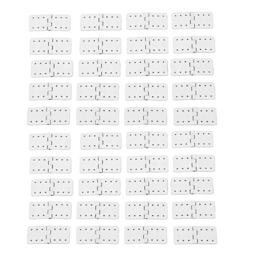 2024-40PCS RC Charnières goupilles Télécommande Avion Charnière en plastique Modèle Avion Aile Pièces S Taille