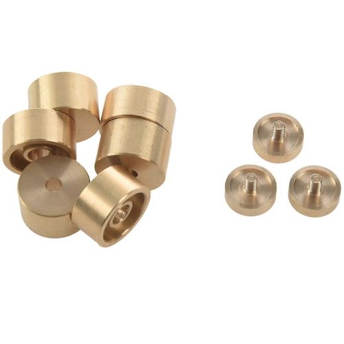 1 Jeu De Pisse De Trompette Boutons De Doigt Pièces De Trompette Accessoires Accessoires D'instrument De Musique Pour Trompette -Doré