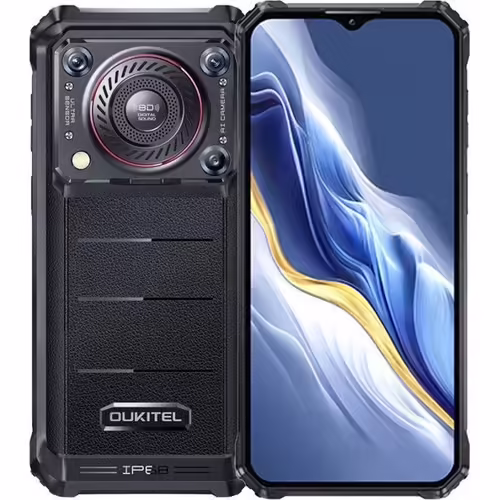 Oukitel WP36 Pro (6.52" - NFC - 256 Go, 6 Go RAM) Noir