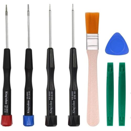 Loc-Lot De 8 Tournevis Pentalobe 5 Points 5 Étoiles 0,8 Mm,1,2 Mm Et 1,5 Mm Ou Tournevis Pentalobe P2 P5 P6 Ou Ts1 Ts4 Ts5 Et T5 Torx Pour Iphone Macbook Pro Air