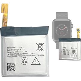 372726 Batterie De Rechange Compatible Avec La Montre Intelligente Ticwatch 1 46 Mm