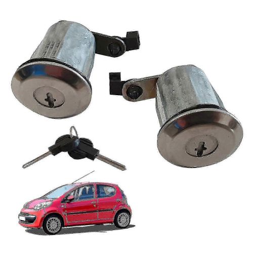 Jeu de clés pour serrures à cylindre des modèles Peugeot 107, Citroën C1 et Toyota Aygo de 2005 à 2014 Édition 0731
