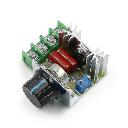 Module Régulateur De Tension Électronique 220 V 2 000 W Avec Thermostat À Gradation Et Contrôleur De Vitesse Du Moteur Édition 0731