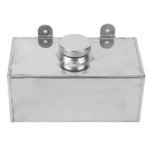 Bouteille De Lave-Glace En Aluminium Poli 2 L, Réservoir De Pulvérisation Pour Refroidisseur Intermédiaire, Pièces Automobiles Universelles