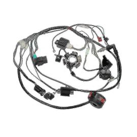 Faisceau De Câblage Électrique Complet Pour Moto, Quad, Pit Bike, Kart, Stator, 6 Bobines, Pour Modèles 50-125 Cc Szrh