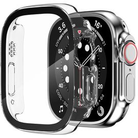 (2 Pièces Coque Dur Pour Apple Watch Ultra 2 1 49mm Protecteur D'écran Verre Trempé Antichoc Dureté De Surface 9h Iwatch Boîtier - 49 Mm, Transparent X 2