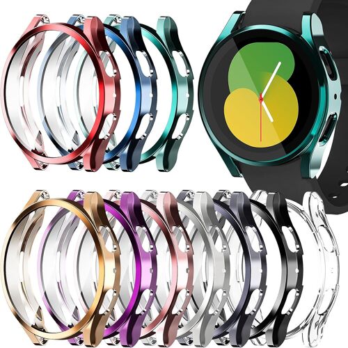 [10 Couleurs Coque 44mm Pour Samsung Galaxy Watch 5 & Galaxy Watch 4, Housse De Protection En Tpu Souple Etui Couverture Protecteur D'écran Antichoc Pour Galaxy Watch 5/4 44mm