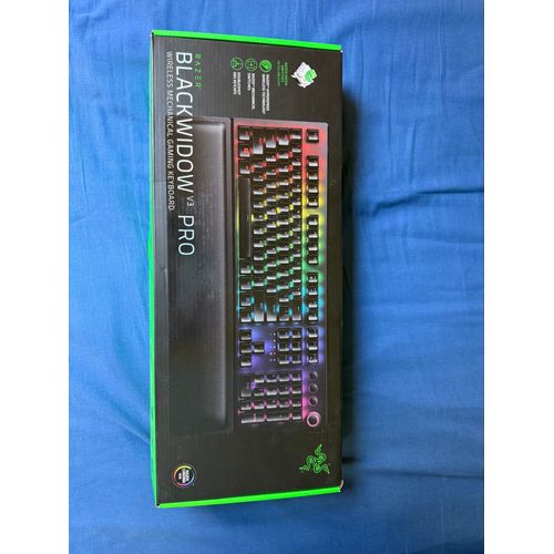 Clavier Razer BlackWidow v3 pro QWERTY GERMAN layout