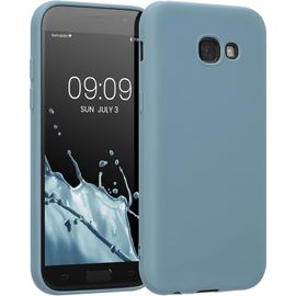 SJZG-Housse Compatible Avec Samsung Galaxy A5 (2017) Coque - Housse De Téléphone Protection Souple En Silicone - Arctic Night