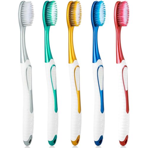 Brosse ¿¿ Dents Extra Douce, Portable, Manuelle, Brosse ¿¿ Dents De Voyage, Brosse ¿¿ Dents ¿¿ Poils Ultra Propres, Brossage Sans Douleur Pour Les Dents Sensibles Des Adultes Et Des Gencives 