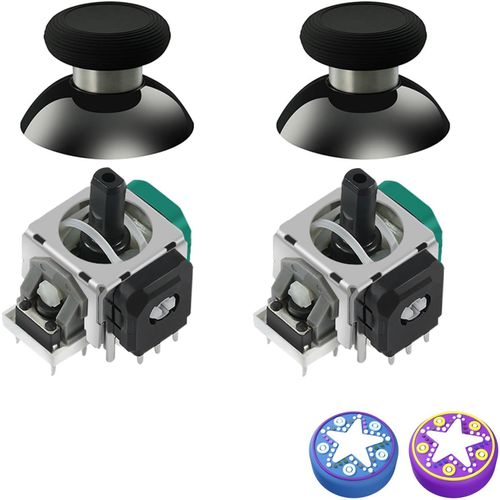 Ersan-Gulikit Tmr Électromagnétique Joysticks Pour Manette Xbox Series X/S, Stick Accessoires De Rechange Pour Manette Xbox Series X/S, Capuchons De Joysticks Inclus
