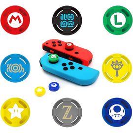 Lkljij-8 Pièces Capuchons De Joystick Pour Manettes Ps4, Xbox 360, Ps3 - Poignées De Protection Multicolores Pour Joystick Et Stick Analogique - Capuchons De Pouce Confortables