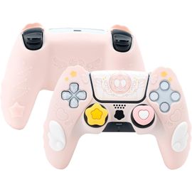 Coque De Protection Pour Manette De Ps5 Sans Fil En Silicone Antidérapant ¿ Série Star Wings