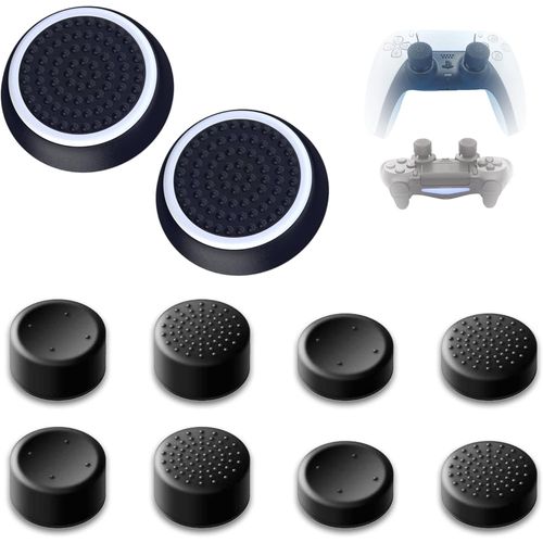 Sept-Ensemble D'accessoires De Poignée De Capuchon De Bâton ® | Assistance À La Visée Accrue Pour Les Manettes Ps5 Ps4 Joystick Protection Attachments | Gaming Boost & Meilleure Précision