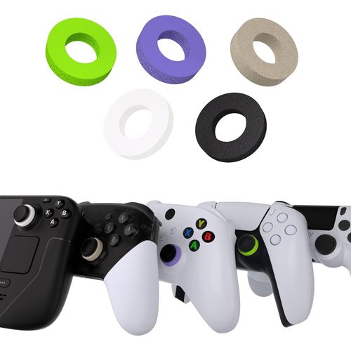 10 pcs Precision Rings pour ps5 Manette Anneaux Précision pour ps4 pour Xbox Series X S pour Xbox One pour Switch Pro pour Steam Deck,Aim Assist Anneaux d'Assistance Accessoires pour ps5