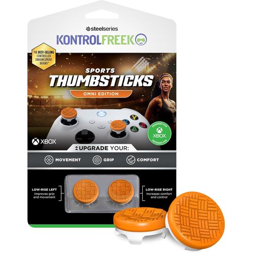 Lkljij-Omni Manette De Performance Pour Xbox One Et Xbox Series X, 2 Manettes Concaves Taille Basse, Orange/Blanc