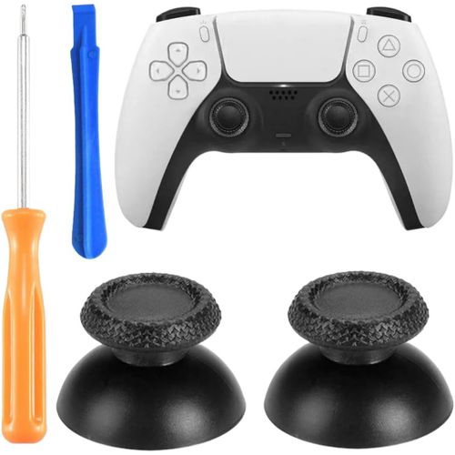 Lkljij-2 Pièces Joysticks Pour Ps5 Manette, Joystick De Remplacement Pour Ps4/ Pour Ps5 Manette, Joysticks Personnalisé, Noir Classique
