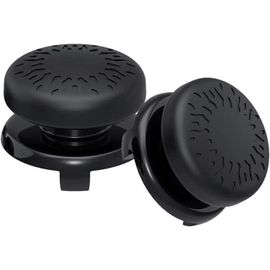 Lkljij-Thumbsticks, Protection Joystick Grips Caps Pour Ps4 Controller Et Pour Ps5 Controller, 2 Pièces Capuchon Silicone, Améliorer La Précision De Visée Et De Contrôle Réduire Pouce Fatigue, Noir