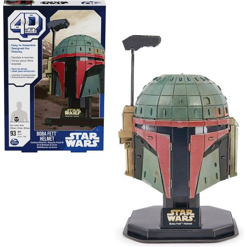 Shiba-4d Build - Puzzle 3d Star Wars - Maquette Star Wars 93 Pièces - Casque Boba Fett Inspiré Saga - Puzzle Adulte - Jeu De Const[7