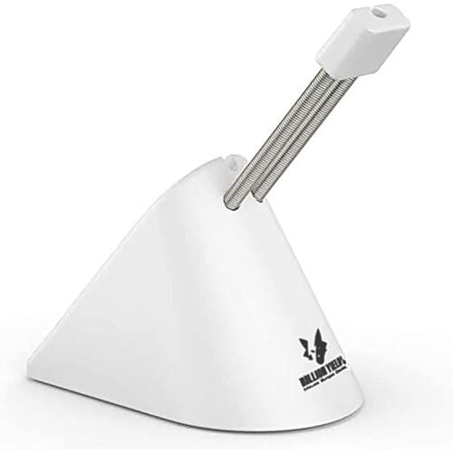 Tendeur de Souris de Jeu, Support de Cordon de Souris et Dispositif de Gestion des câbles (Blanc, qualité supérieure, 360 g)