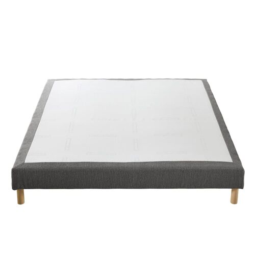 Le Sommier Responsable Couleur Gris Anthracite 140x190