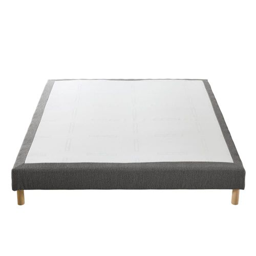 Le Sommier Responsable Couleur Gris Anthracite 140x190