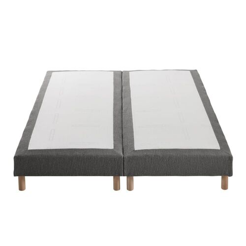 Le Sommier Responsable Couleur Gris Anthracite 160x200