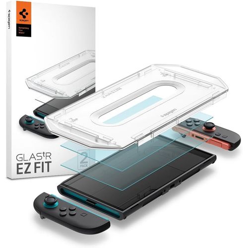 Hljhj-Glas.Tr Ez Fit Verre Trempé Compatible Avec Nintendo Switch 2, 2 Pièces, Installation Facile, Résistant Aux Rayures, 9h Protection Écran