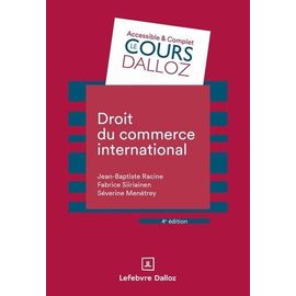 Droit Du Commerce International