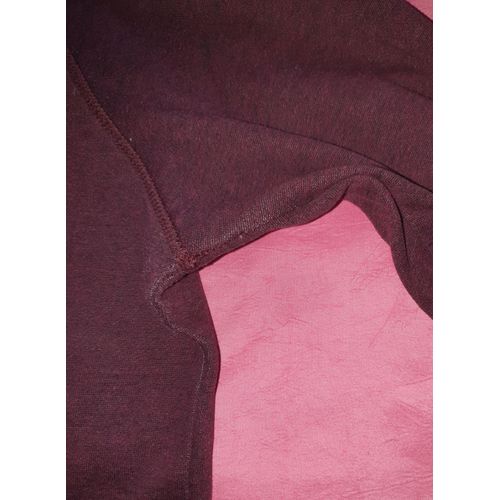 Sweat Bordeaux Haut Col