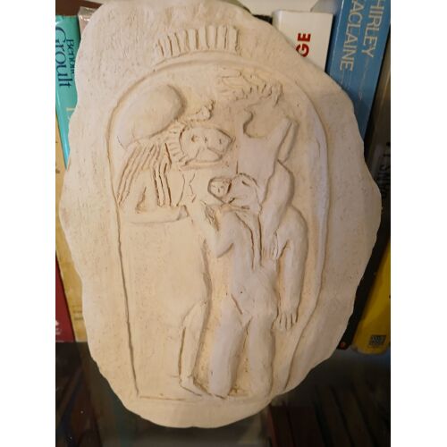 Statue Terre Cuite Faite Mains