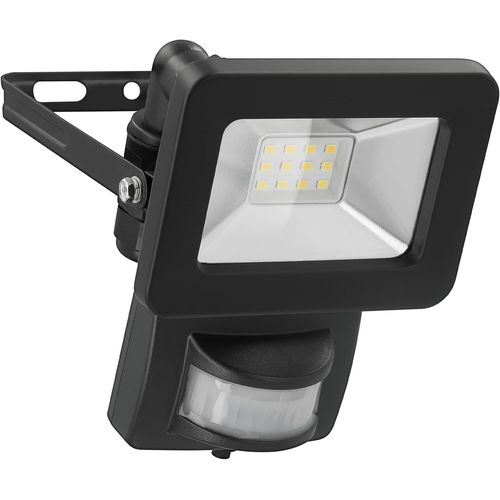 Hamiltion-53877 Projecteur Led Avec Détecteur De Mouvement 10 W Lumière Blanche Neutre 4000 K 850 Lm Angle D'Éclairage 100° Indice De Protection Ip65 Noir