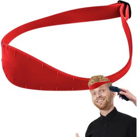 Gabarit de rasage et guide de coupe des cheveux, bande incurvée en silicone pour coupe de cheveux à faire soi-même, créer une ligne de cheveux propre et droite, guide de décoloration et de cône