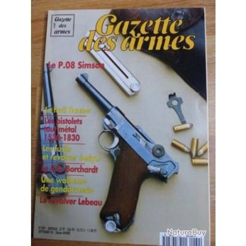 Gazette Des Armes 269 P O 7 Simson , Le Fusil Sanner