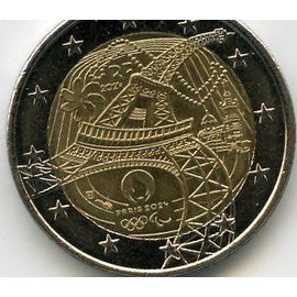 France 2 Euros 2024 Commémorative Tour Eiffel J O