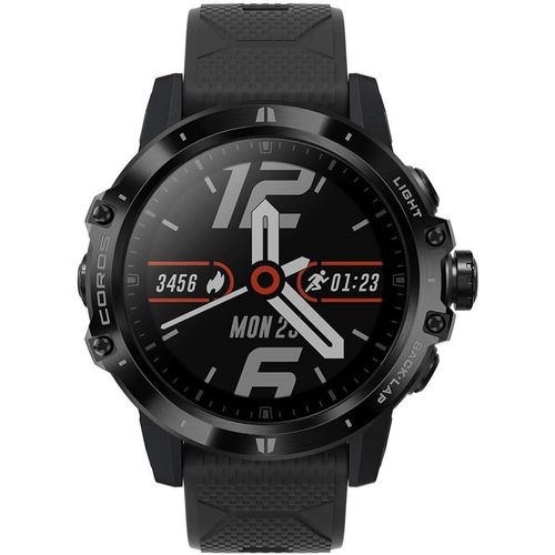Asfasfq-Coros Vertix Montre Gps D'aventure Avec Moniteur De Fréquence Cardiaque, Batterie Gps Complète 60h, Surveillance De L'oxygène Dans Le Sang, Verre Saphir, Baromètre, Ant+ Et Ble, Strava Et Pic