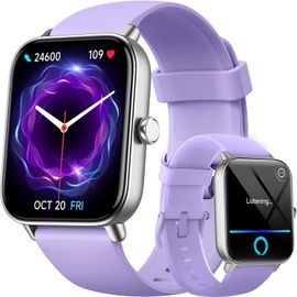 Montre Intelligente Pour Femme Avec Fonction Téléphone (Passer / Recevoir Des Appels) / Rappel De Message,Montre De Sport Avec 110 Modes De Sport,Montre De Fitness Avec Fréquence Cardiaque