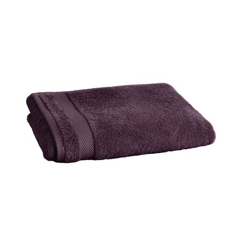 Serviette De Toilette En Coton 500 G/M² Violet Aubergine 50x100