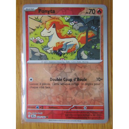Ponyta - Reverse - 029/182 - Rivalites Destinees