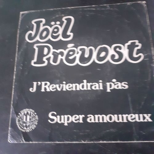 Pochette De Disque Joel Prevost