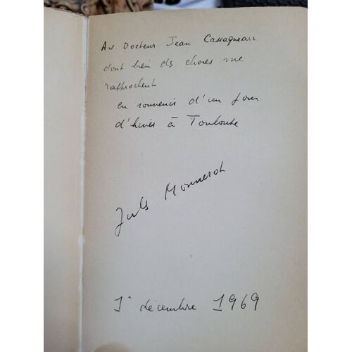 Sociologie Du Communisme ... Jules Monnerot ... Envoi Autographe Dedicace