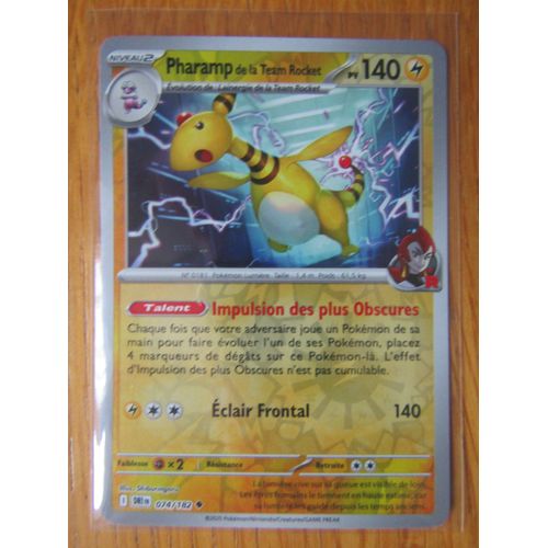 Pharamp De La Team Rocket - Reverse - 074/182 - Rivalites Destinees